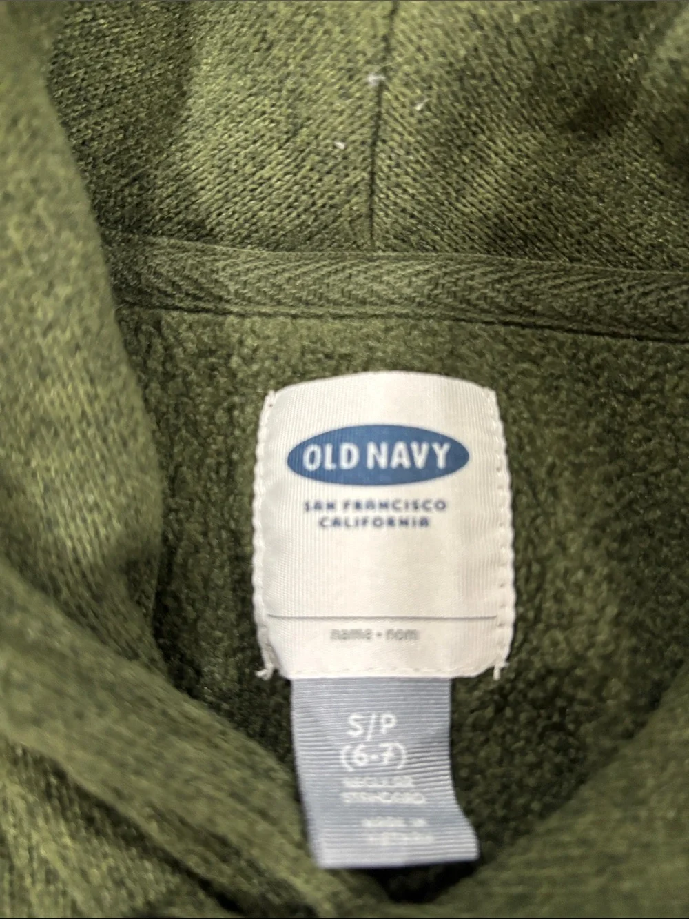 Old Navy Olive Green Turtleneck Pullover for Kids
